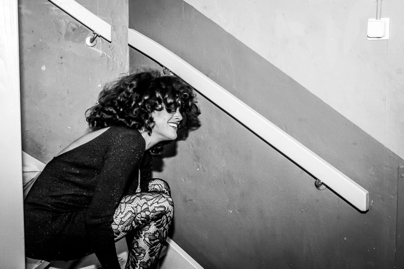 kris berry en perquisite backstage