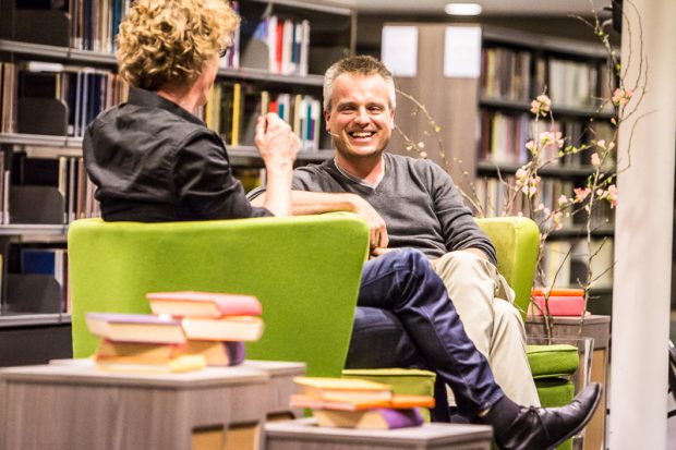 Joris Luyendijk bij OBGZ – foto Marcel Krijgsman
