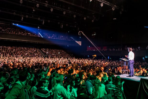 Meetup Groen Links in AFAS Live