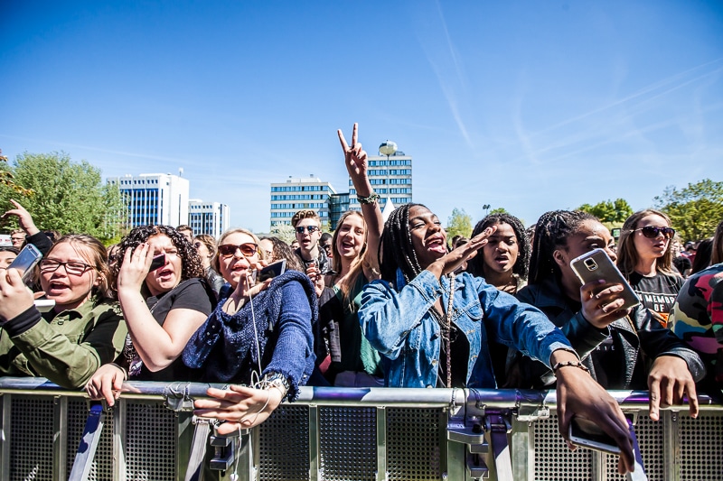 Publiek bij Sevn Alias