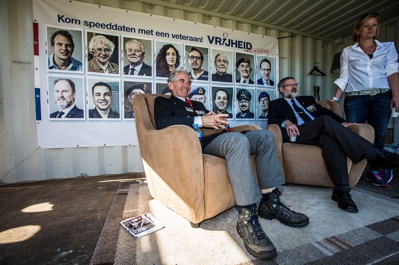 Speeddaten met veteranen