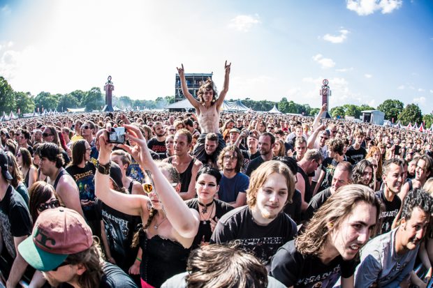 Sfeer tijdens Fortarock 2016
