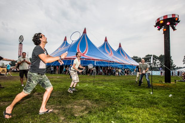 Sporten op Lowlands