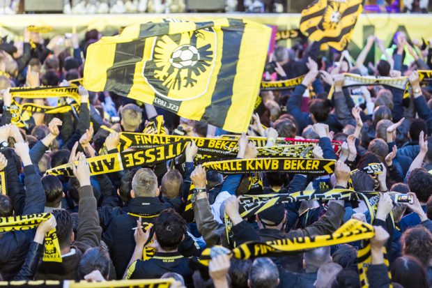Huldiging Vitesse in Arnhem