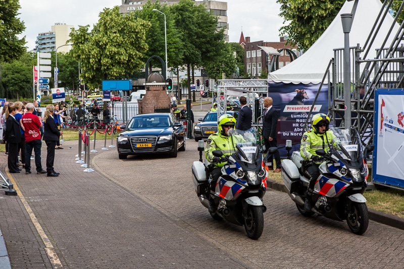 Koning Willem Alexander opent Velo-City in Nijmegen