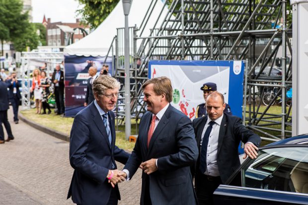 Koning Willem Alexander opent Velo-City in Nijmegen