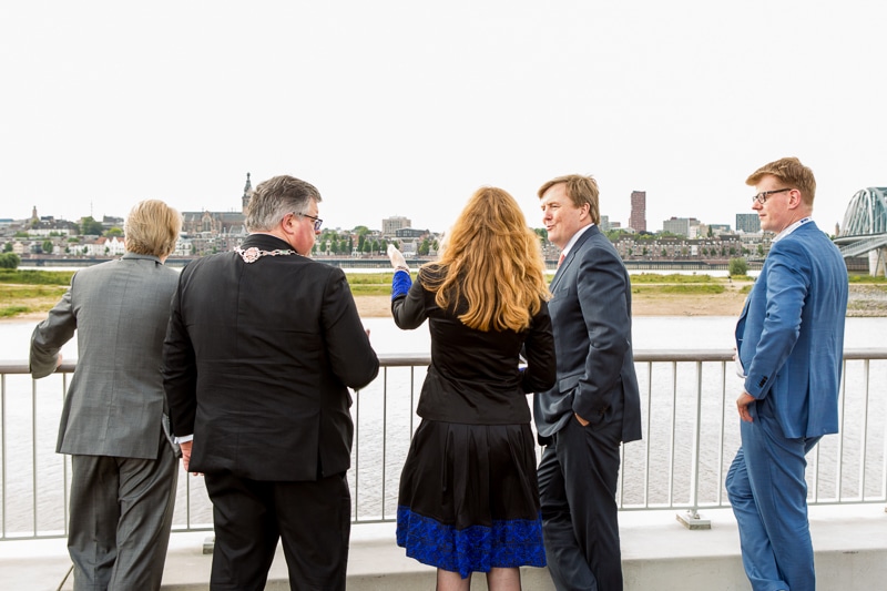 Koning Willem Alexander opent Velo-City in Nijmegen