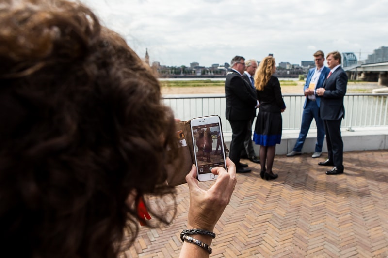 Koning Willem Alexander opent Velo-City in Nijmegen
