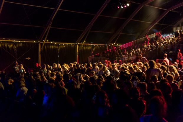 Dansgroep ISH op Lowlands 2017