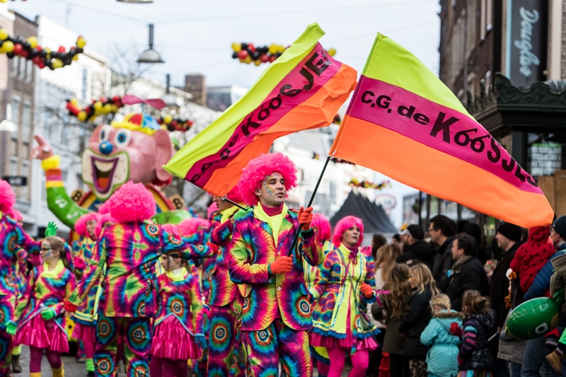 Carnavalsoptocht in Knotsenburg