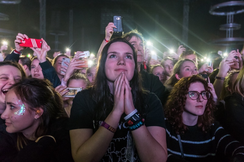 Vol verwachting wachten op Lil' Kleine