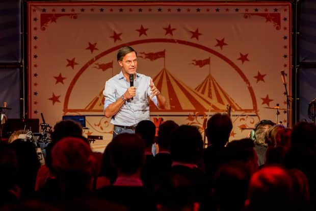Mark Rutte op het VVD festival door Marcel Krijgsman