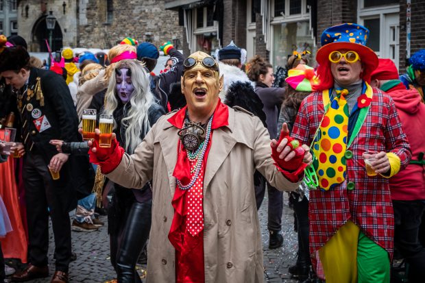 Carnaval in Maastricht door Marcel Krijgsman