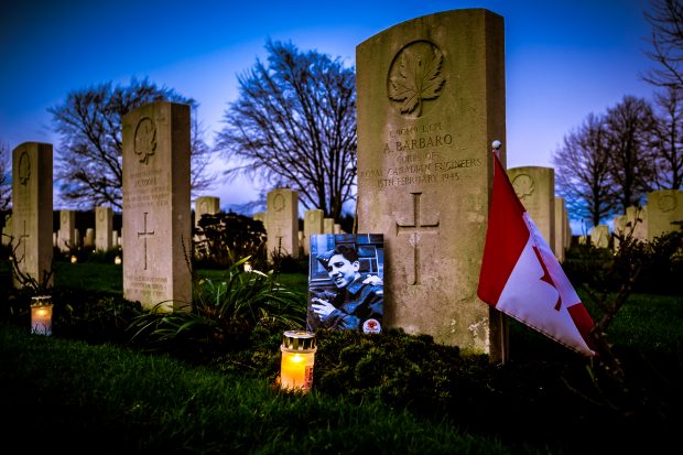 Lichtjesavond Canadese begraafplaats Groesbeek