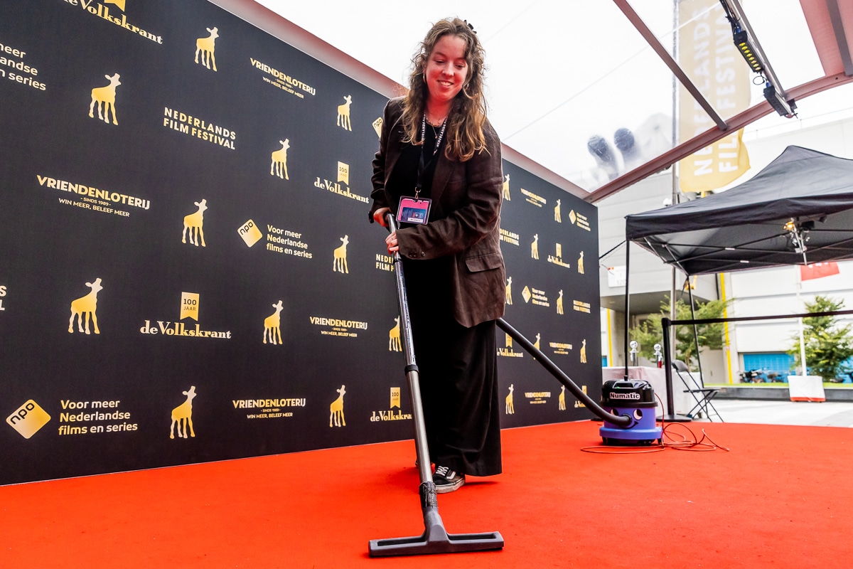 Rode loper tijdens het Nederlands Film Festival