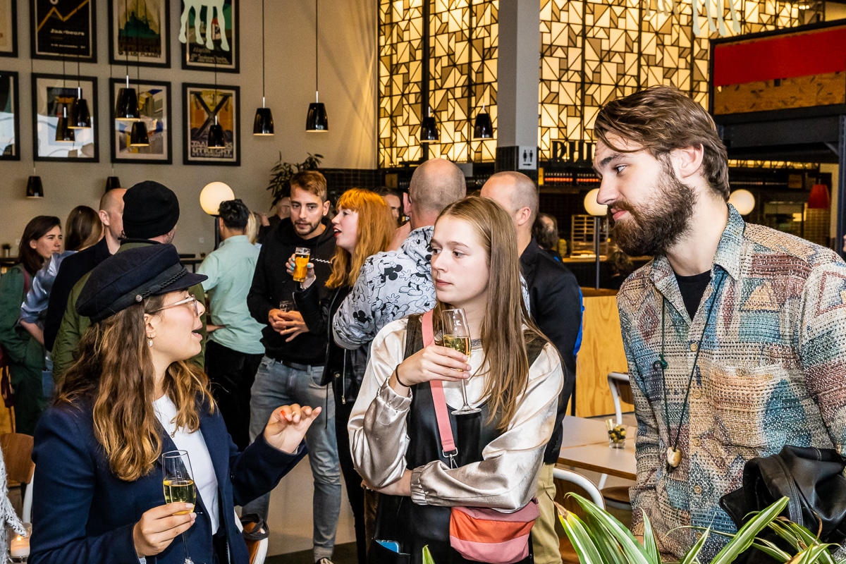 Borrel na de premiere van 'Next Space Rebels' in Kinepolis