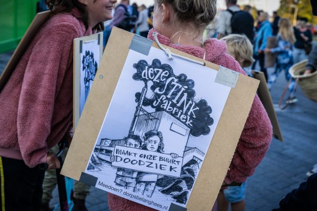 Protest tegen APN in Nijmegen