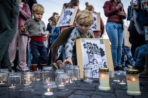 Protest tegen APN in Nijmegen