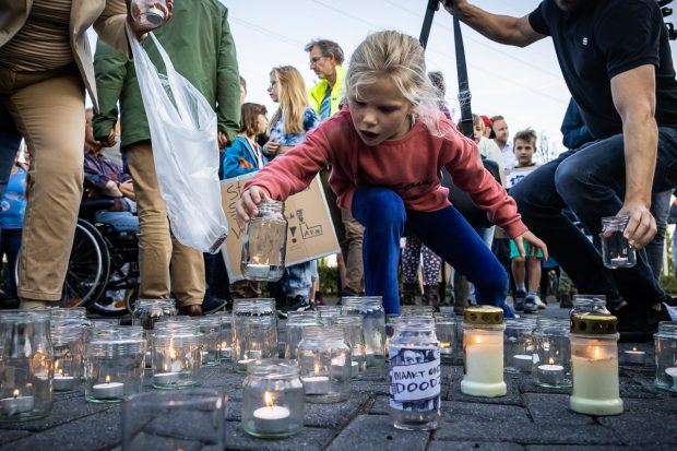 Protest tegen APN in Nijmegen