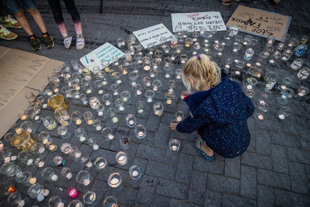 Protest tegen APN in Nijmegen