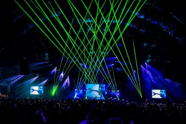 Pendulum op Lowlands festival