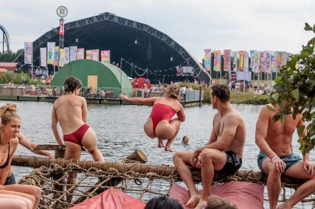 Afkoelen op Lowlands