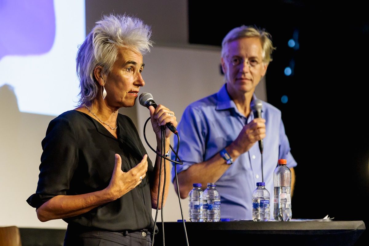 Robbert Dijkgraaf en Marion Koopmans