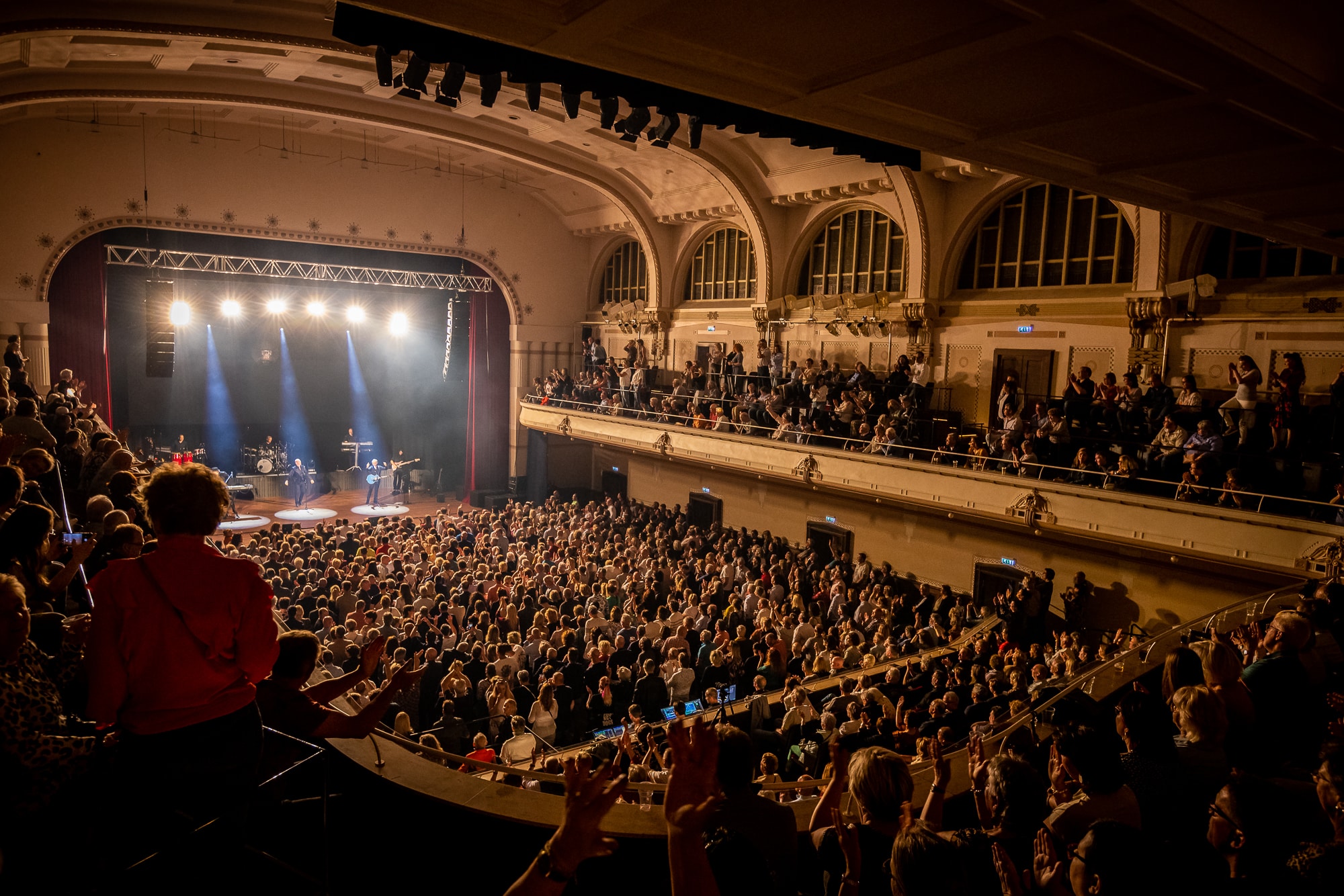 Concert in concertgebouw De Vereeniging
