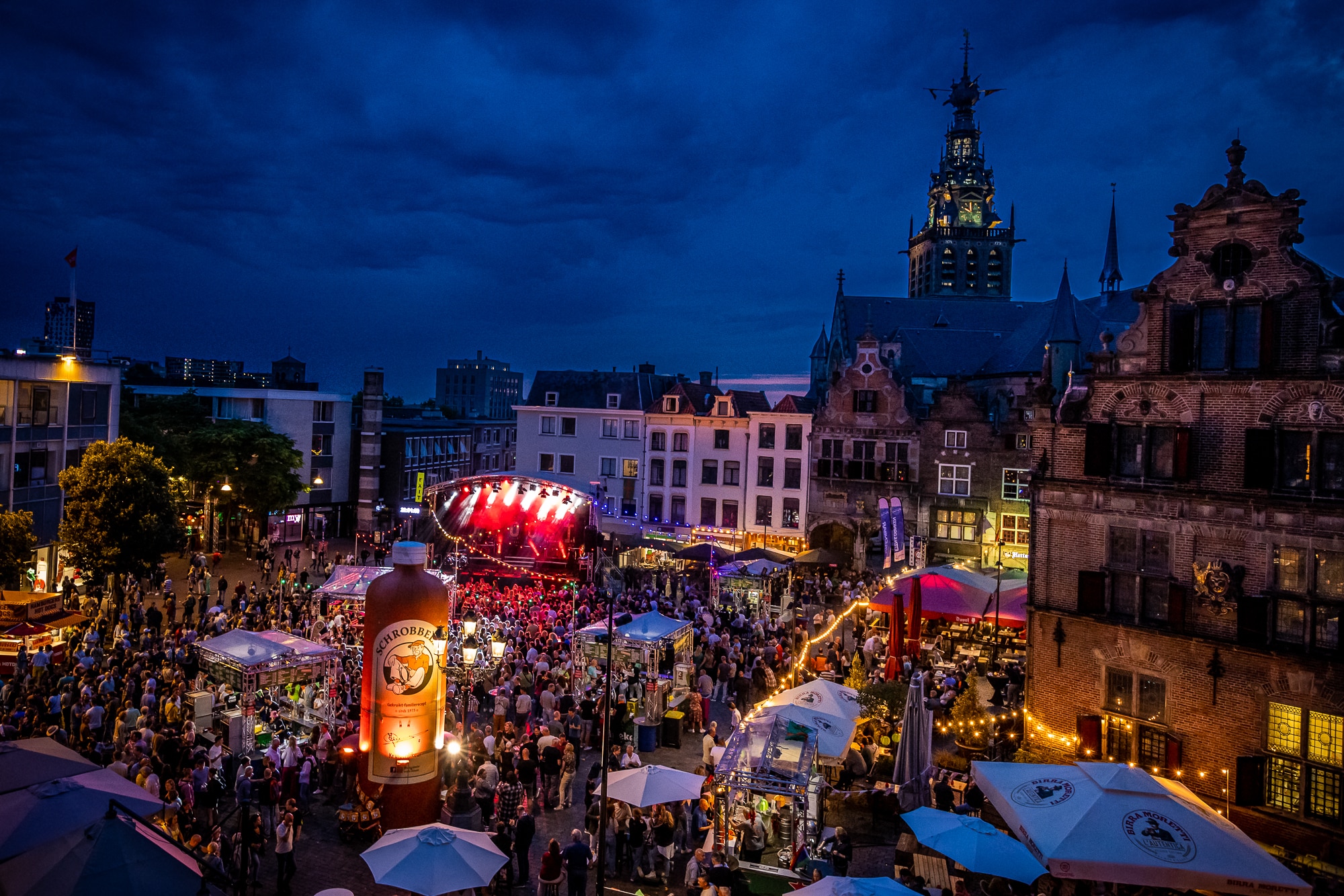 Vierdaagsefeesten Grote Markt Nijmegen
