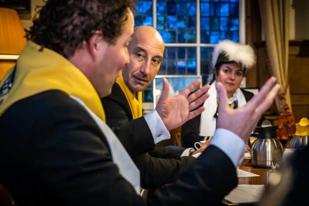 Prins Alfedo XXI van Dommelbaorzedurp voor carnaval