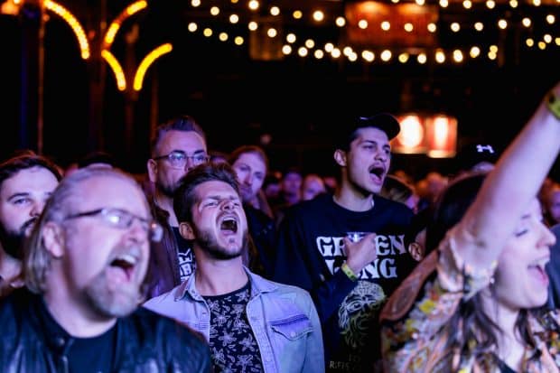 Publiek op Helldorado festival