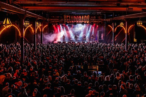 Publiek op Helldorado festival