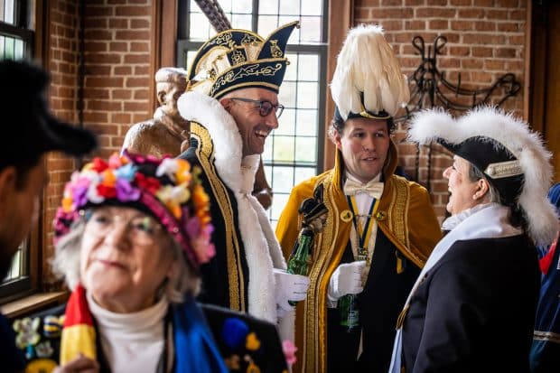 Prins Alfedo XXI van Dommelbaorzedurp voor carnaval