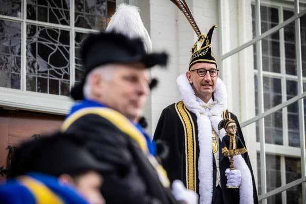 Prins Alfedo XXI van Dommelbaorzedurp voor carnaval