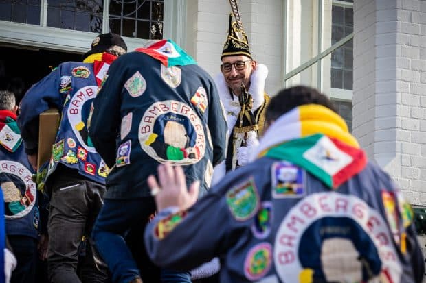 Prins Alfedo XXI van Dommelbaorzedurp voor carnaval