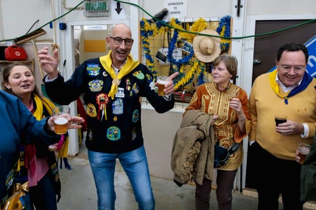 Prins Alfedo XXI van Dommelbaorzedurp voor carnaval