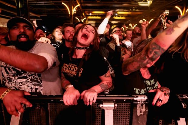 Publiek op Helldorado festival