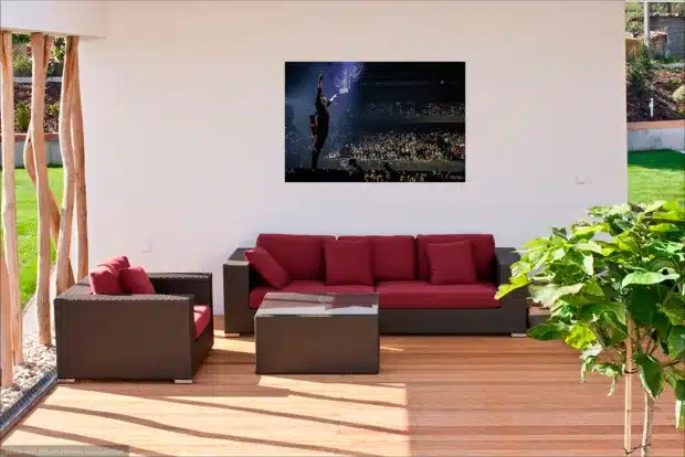 Shawn Mendes aan de muur
