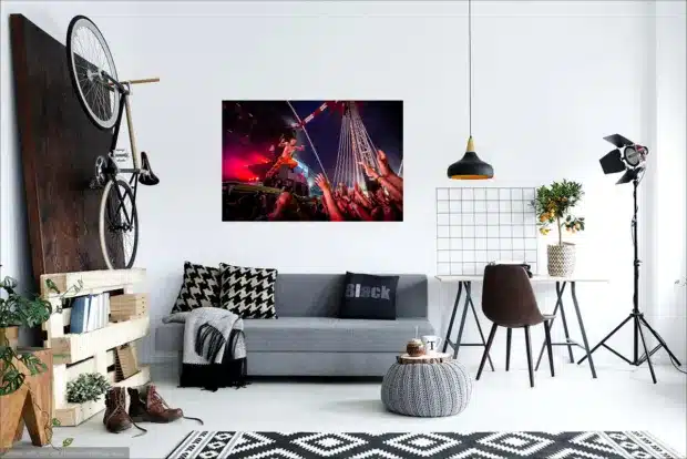 Die Antwoord aan de muur