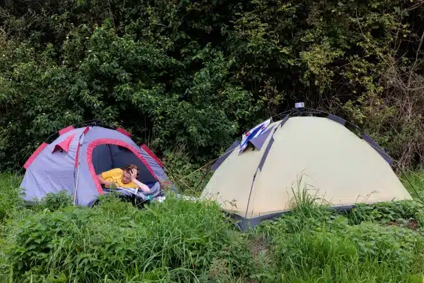 Ochtend op het Lowlands festival