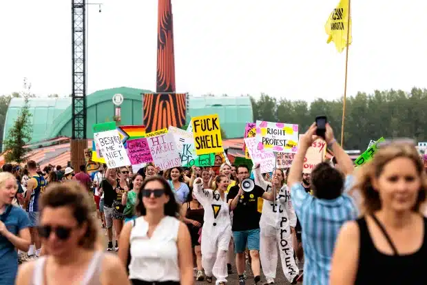 Straattheater op Lowlands festival