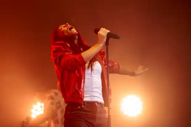 Wende Snijders op Lowlands festival