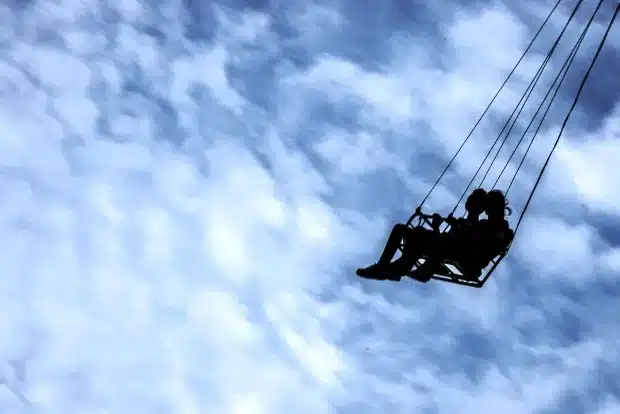 Zweven boven de Vierdaagsefeesten