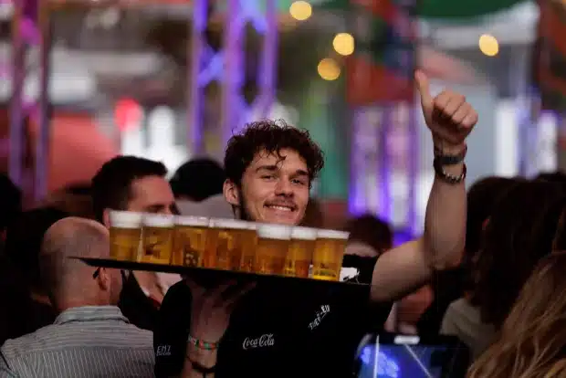 Bier op de Vierdaagsefeesten