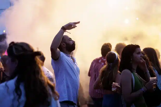 Dansen tijdens de Vierdaagsefeesten