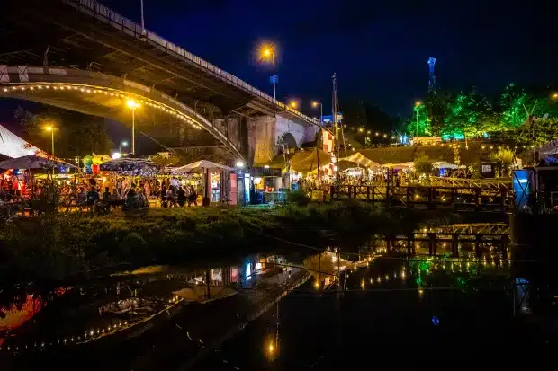 De Kaaij tijdens de Vierdaagsefeesten