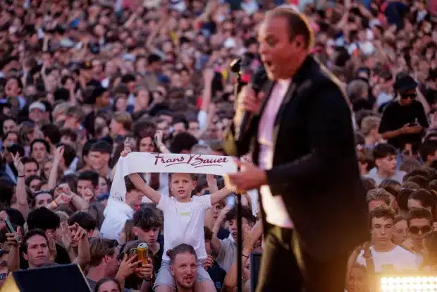 Frans Bauer tijdens de Vierdaagsefeesten