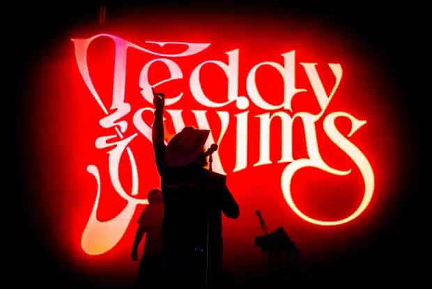 Teddy Swims tijdens het Lowlands festival