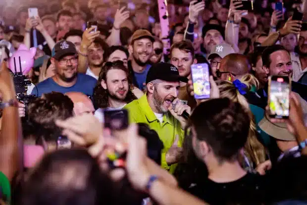 Harry Mack tijdens Lowlands festival