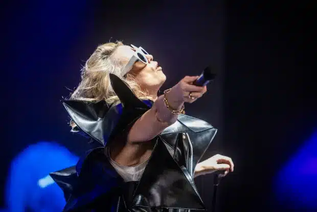 Zangeres Roising Murphy op Lowlands festival